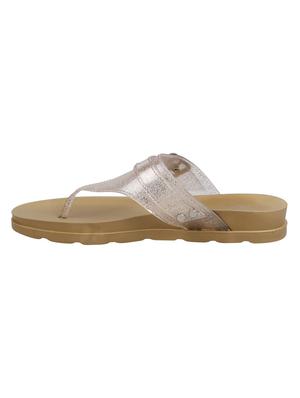 gold pvc sandal - 11741337 - Standard Image - 3