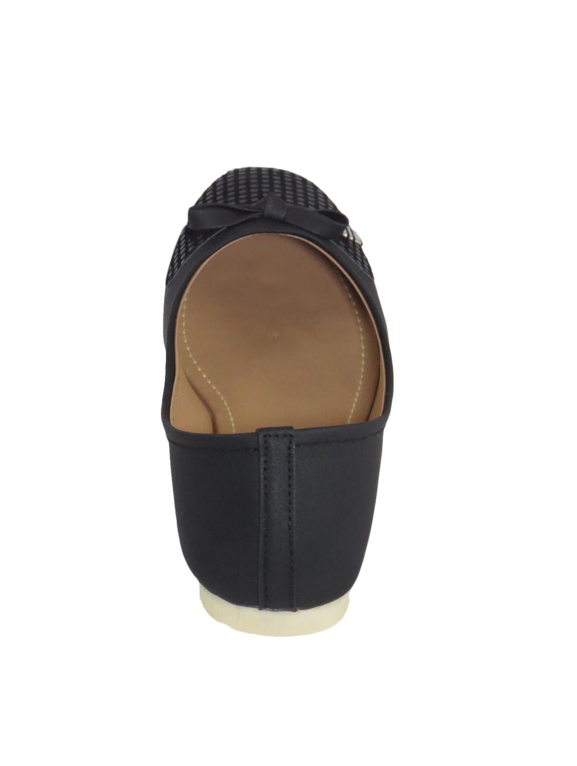 black fabric slip on ballerina - 11748278 - Zoom Image - 3