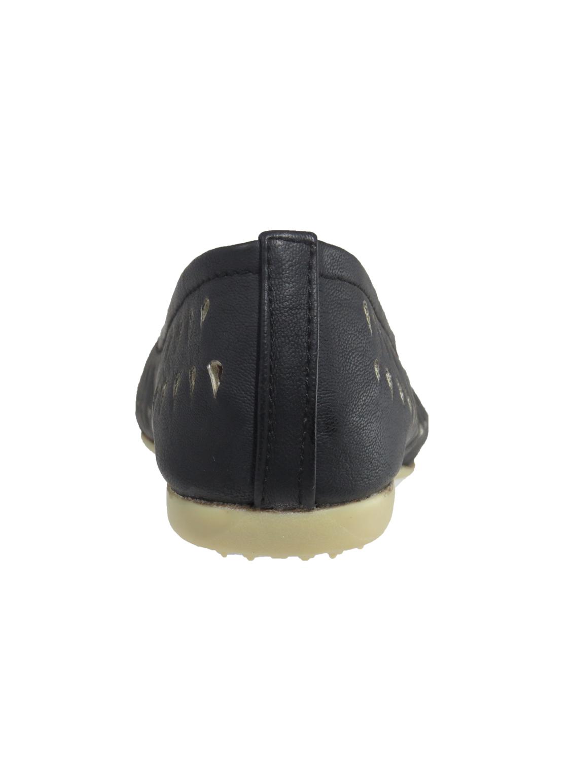 black fabric slip on ballerina - 11748286 - Zoom Image - 3
