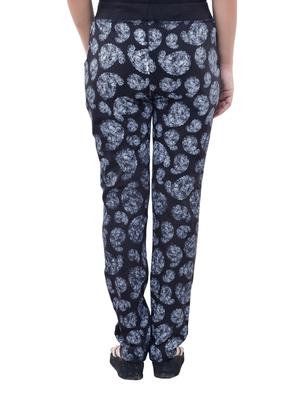 black cotton track pants - 11749937 - Standard Image - 3