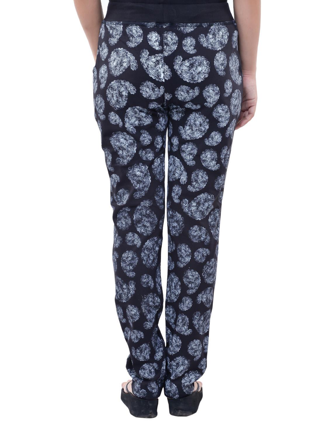 black cotton track pants - 11749937 - Zoom Image - 3