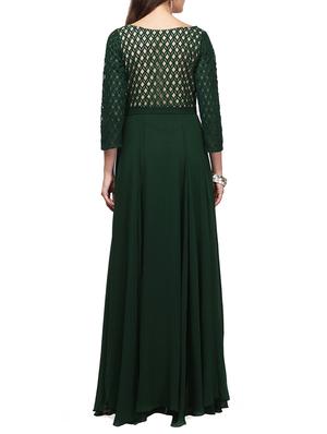lace detail maxi dress - 11774901 - Standard Image - 3