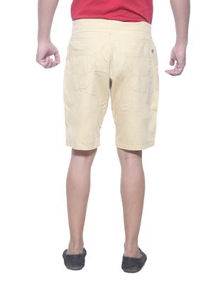 yellow denim shorts - 11779037 - Standard Image - 3