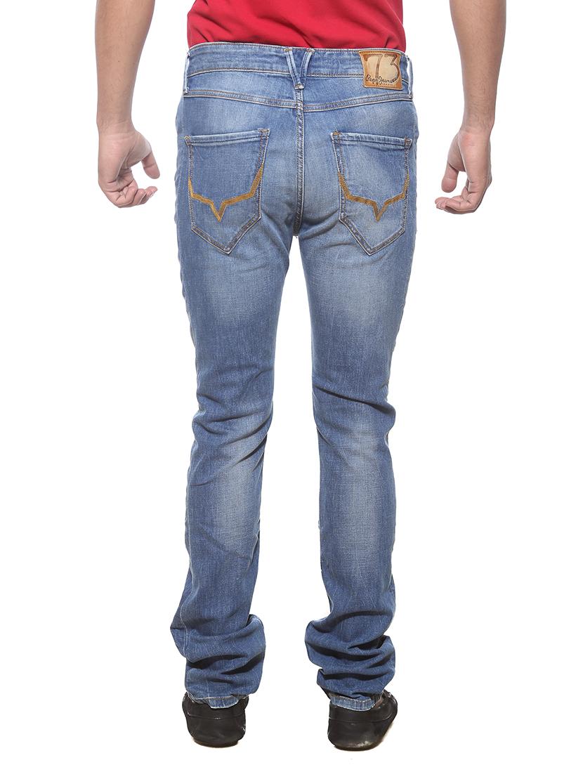 blue denim slim jeans - 11780091 - Zoom Image - 3