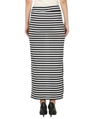 blue and white cotton pencil skirt - 11784656 - Standard Image - 3
