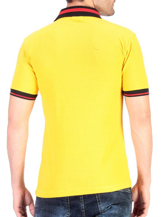 yellow cotton tshirt - 11788149 - Zoom Image - 3