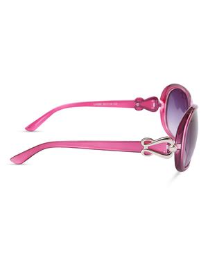 black full framed bug eye sunglasses - 1180170 - Standard Image - 3