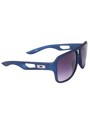 black full framed rectangle sunglasses - 1180242 - Standard Image - 3
