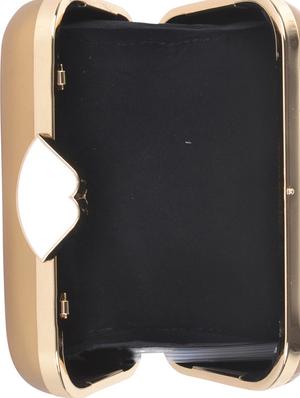gold metal clutch - 11857913 - Standard Image - 3