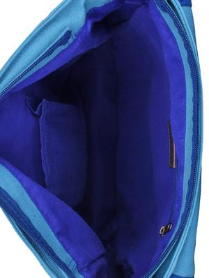 blue canvas printed sling bag - 11875212 - Standard Image - 3