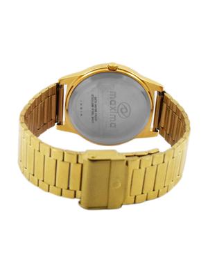 gold stainless steel wrist watch - 11904857 - Standard Image - 3