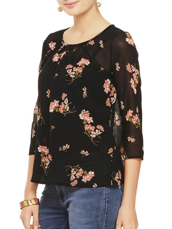 set of 2 printed tops - 11910586 - Zoom Image - 3