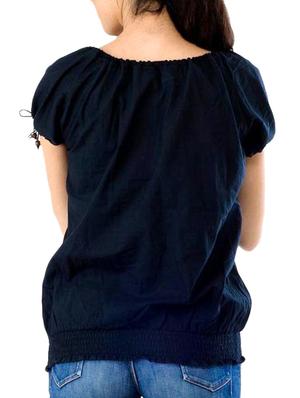 floral embroidered blouson top - 11912559 - Standard Image - 3