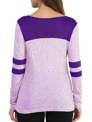 purple viscose regular top - 11913567 - Standard Image - 3