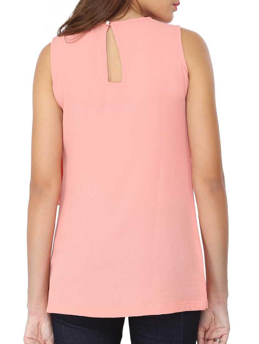 layered ruffle trim top - 11933287 - Zoom Image - 3