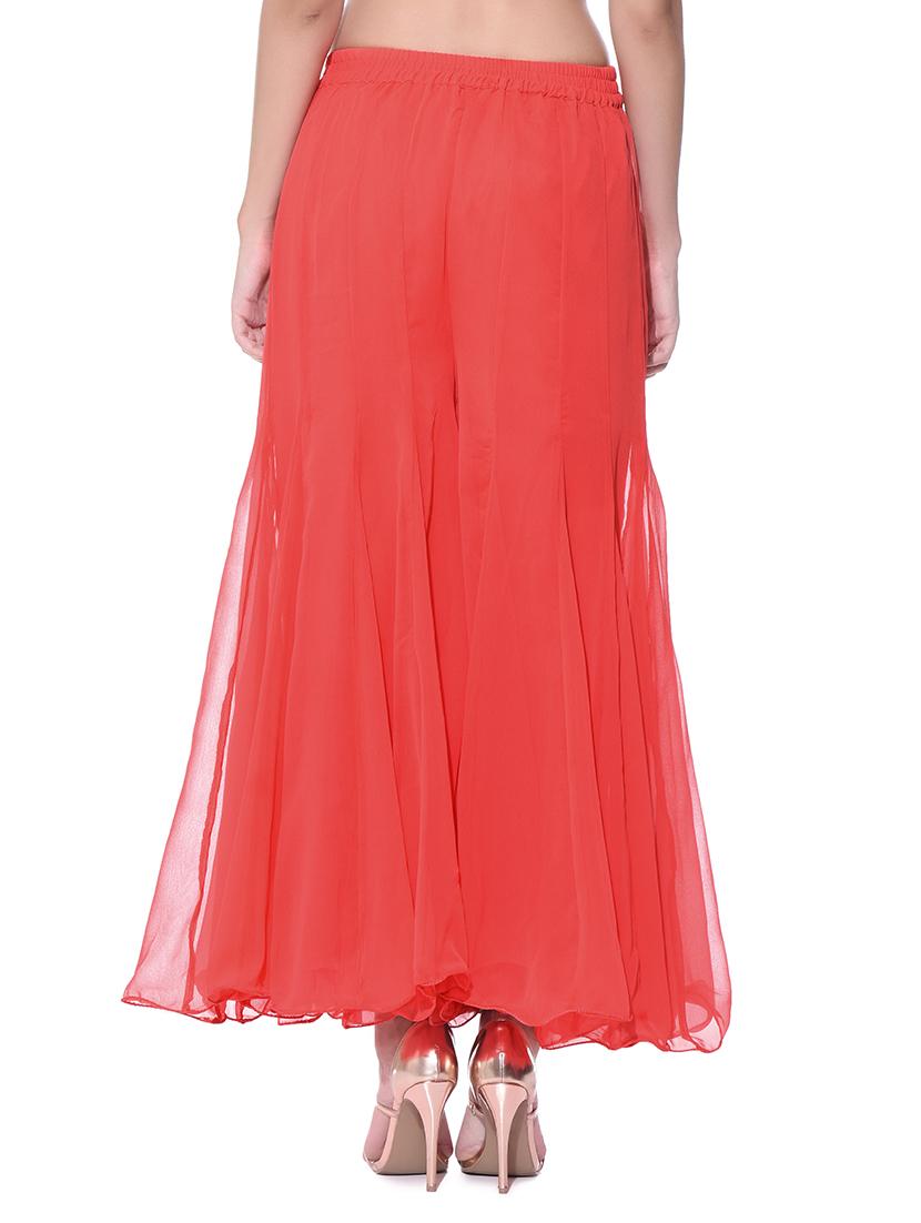 pink chiffon sharara - 11952698 - Zoom Image - 3