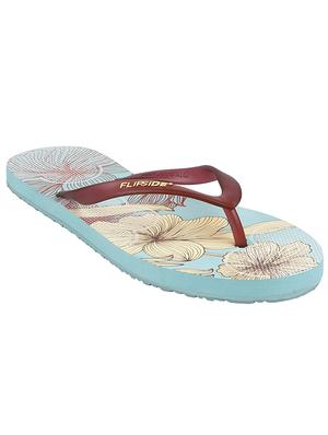 blue rubber flip flop - 11954651 - Standard Image - 3