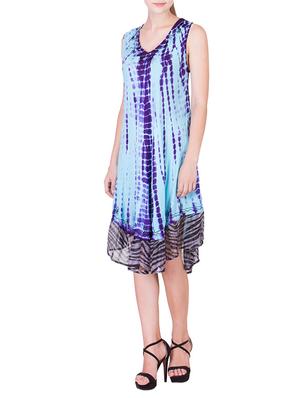 set of 2 embroidered a-line dress - 11957153 - Standard Image - 3