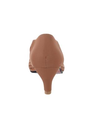 pink synthetic pump - 12086847 - Standard Image - 3