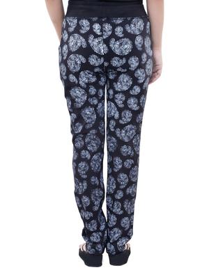 black cotton track pants - 12092709 - Standard Image - 3