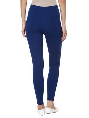 blue viscose jeggings - 12095982 - Standard Image - 3