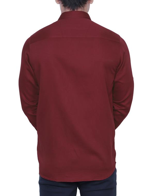 beige cotton casual shirt - 12105378 - Zoom Image - 3