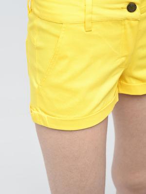 yellow cotton hot pants - 12107530 - Standard Image - 6
