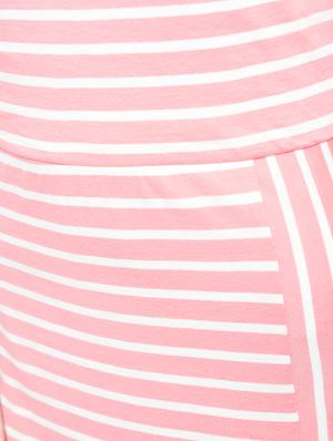light pink striped cotton sheath dress - 12107560 - Standard Image - 6