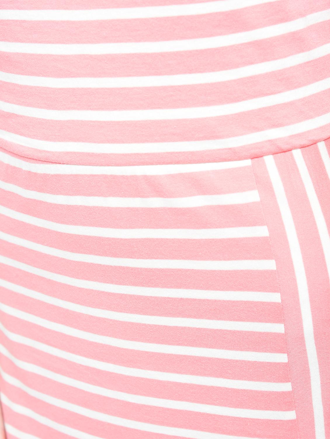 light pink striped cotton sheath dress - 12107560 - Zoom Image - 6