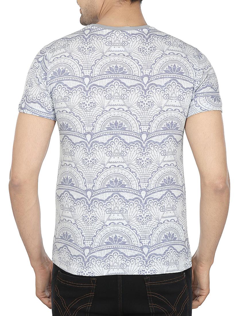 blue cotton tshirt - 12114396 - Zoom Image - 3