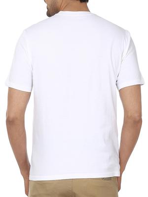 white cotton tshirt - 12114408 - Standard Image - 3