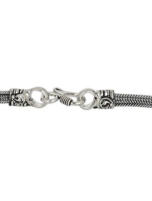 silver brass statement necklace - 12116212 - Standard Image - 3