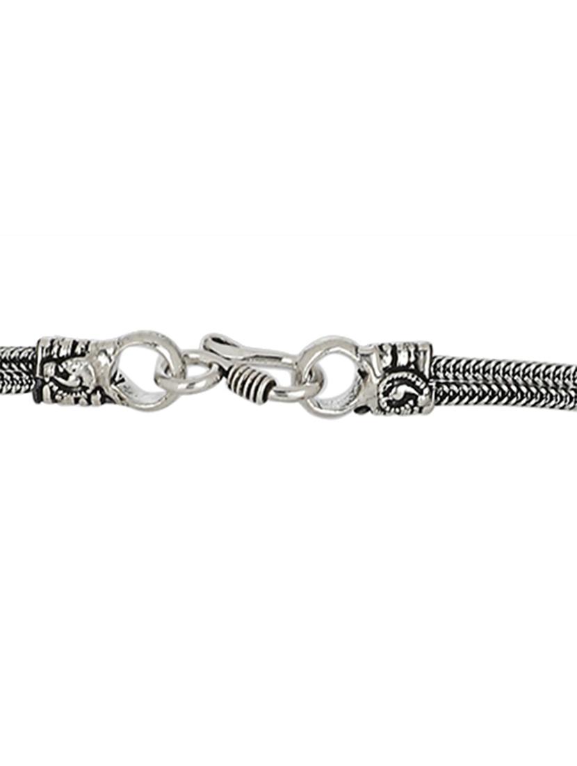 silver brass statement necklace - 12116212 - Zoom Image - 3
