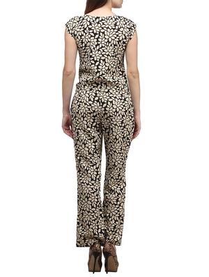 button up drawstring jumpsuit - 12150443 - Standard Image - 3