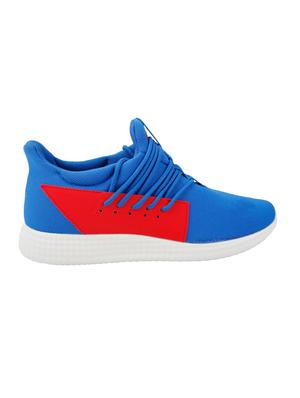 blue fabric sport shoes - 12160253 - Standard Image - 3