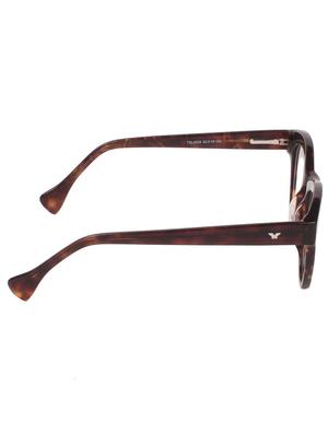brown full rim spectacle frame - 12166918 - Standard Image - 3