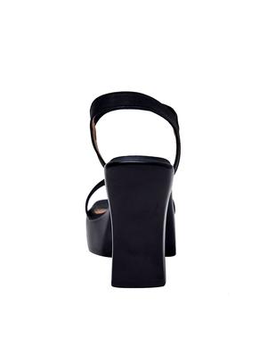 black back strap sandal - 12170589 - Standard Image - 3