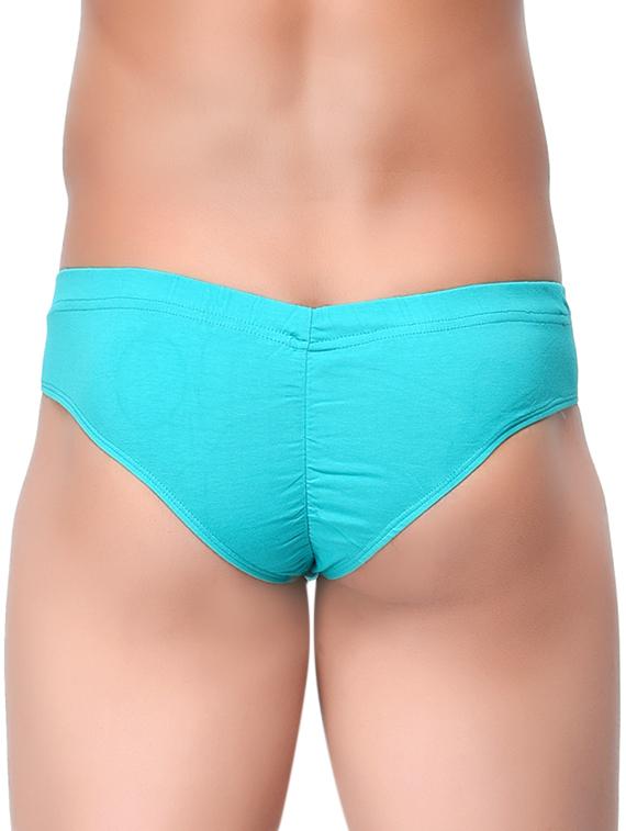 multi colored cotton blend brief - 12204920 - Zoom Image - 3
