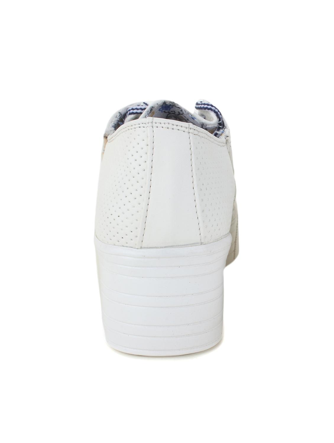 white fabric sneakers - 12206360 - Zoom Image - 3