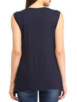 sleeveless solid shrug - 12241963 - Standard Image - 3