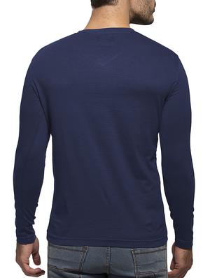 dark blue cotton tshirt - 12247242 - Standard Image - 3