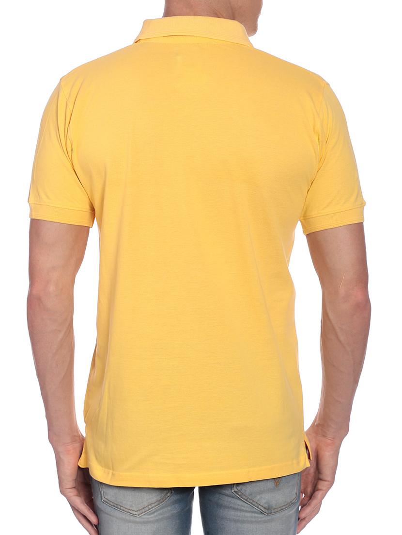 yellow chest print t-shirt - 12249214 - Zoom Image - 3