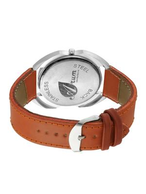 arum latest stylish men's brown watch - 12253252 - Standard Image - 3