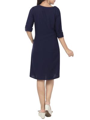 chevron key hole front dress - 12276765 - Standard Image - 3
