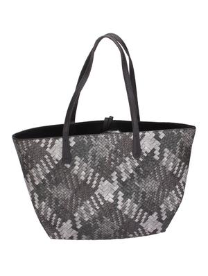 multi braided leatherette tote - 12333673 - Standard Image - 6