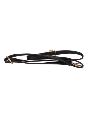 black leatherette handbag - 12333743 - Standard Image - 6