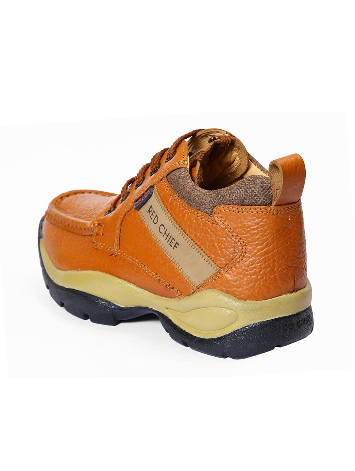 tan leather lace up boots - 12336397 - Zoom Image - 3