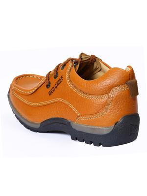 tan Leather lace up boots - 12336421 - Standard Image - 3