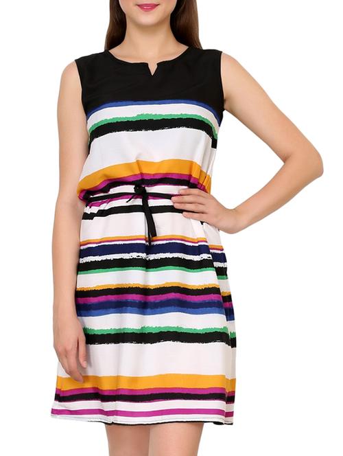 black printed dress - 1233645 - Standard Image - 1