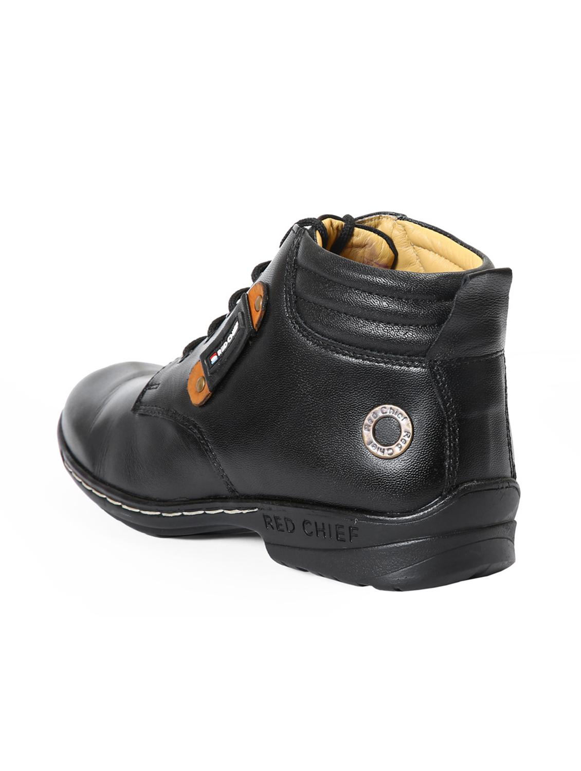 black leather low ankle boot - 12336502 - Zoom Image - 3